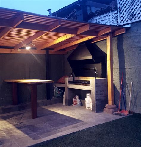 Quincho | Asadores de patio, Diseño de terraza, Porches de casas