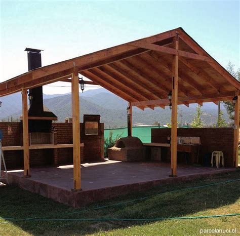 quincho+con+techo+de+madera+a+dos+aguas.jpg  1134×1115  | Pérgola ...