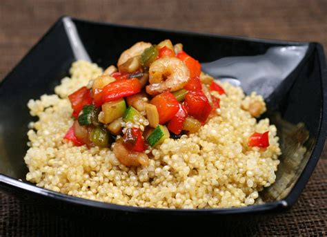 Quinoa con verduras y salsa de soja | Robot de cocina Mycook | Receta ...