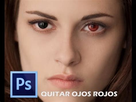 Quitar ojos rojos de una imagen con Photoshop CS6   YouTube