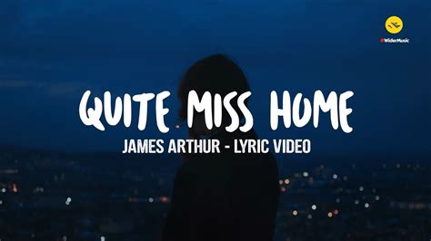 Quite Miss Home   James Arthur  Lyrics  Chords   Chordify