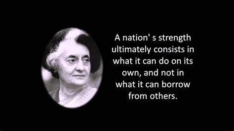 Quotes of Indira Gandhi on motivation and rights video ...