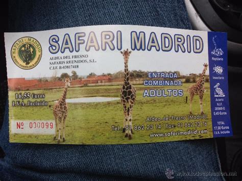 r637 entrada ticket safari madrid diciembre 201   Comprar en ...