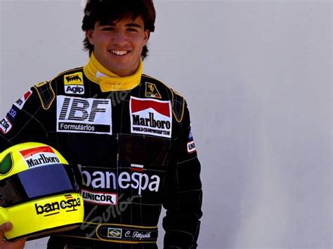 Race Used F1 Memorabilia | Christian Fittipaldi Minardi Helmet