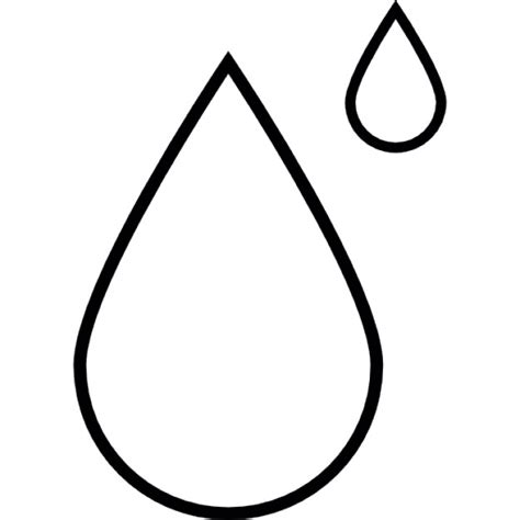 Rain Drop Outline | Free download on ClipArtMag