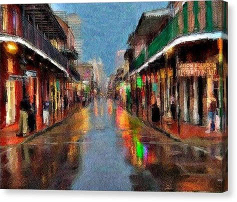 Rain In New Orleans Canvas Print   After The Rain In New ...