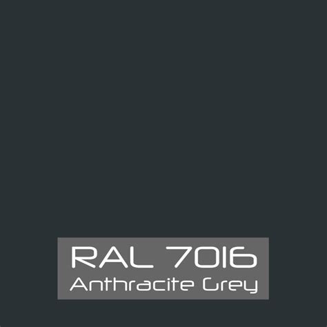 RAL 7016 Anthracite Gray Powder Coat Paint 1 LB – The Powder Coat Store