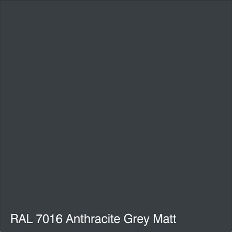 RAL 7016 Anthracite Grey Matt   Ashby Trade Sign Supplies Ltd