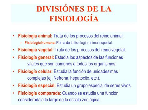 Ramas De La Fisiologia   prodesma