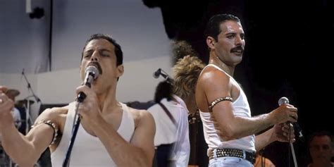 Rami Malek stars as Freddie Mercury for  Bohemian Rhapsody ...