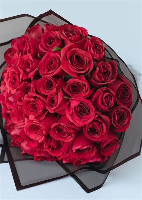 Ramo con 50 Rosas Rojas   ¡Envío Hoy Mismo!
