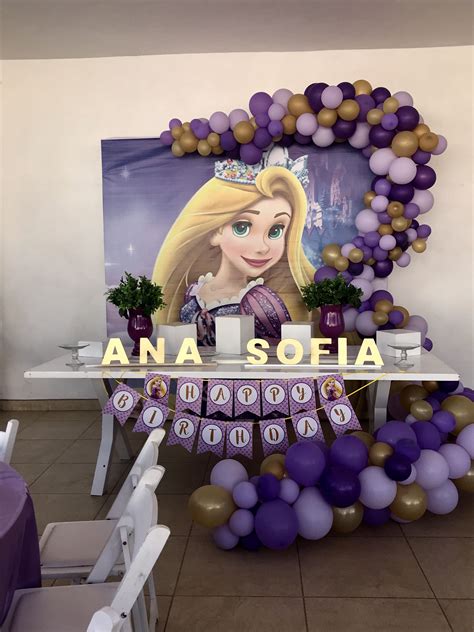 Rapunzel party en 2019 | Fiesta enredados, Fiestas de ...