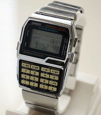 Rare Vintage Casio DATA BANK 300 DBC 3000 Calculator Watch ...