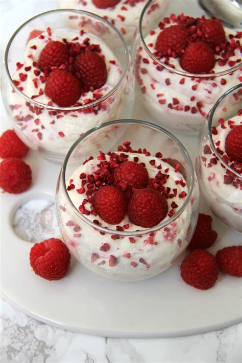 Raspberry and White Chocolate Mousse!   Jane s Patisserie