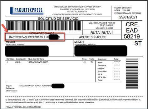 Rastreo Paquete Express | Guiapaqueteria.com
