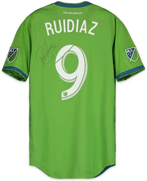 Raul Ruidiaz Seattle Sounders FC Autographed Match Used ...