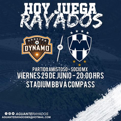 RAYADOS MX on Twitter:  ¡Hoy juega Rayados ante Houston ...