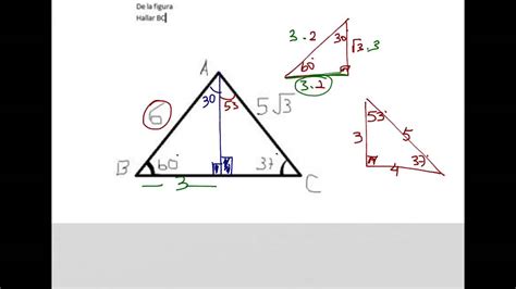 Razones Trigonométricas de Triángulos Notables   YouTube