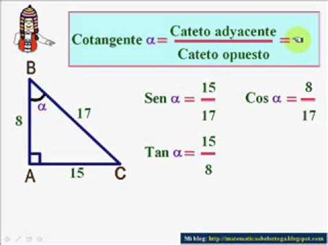 RAZONES TRIGONOMÉTRICAS DE UN ÁNGULO AGUDO   YouTube