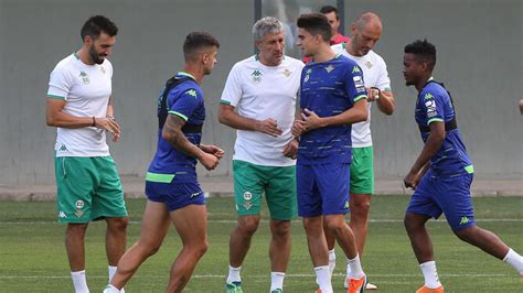 Real Betis Quique Setién y su apuesta por los jugadores ...