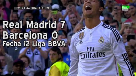 Real Madrid 7 Barcelona 0   Liga BBVA Fecha 12  Parodia ...