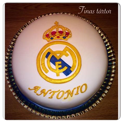 Real Madrid cake to the biggest fan Antonio who turned 40 ...