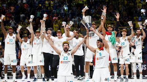 Real Madrid campeón de la Euroliga de baloncesto, en directo