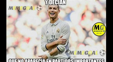 Real Madrid: Cristiano Ronaldo y los divertidos memes tras su hat trick ...