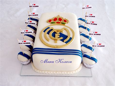 real madrid fan cake | Tarta real madrid, Tortas