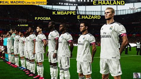 REAL MADRID Possible Line Up 2020/21 | Ft Mbappe, Haaland ...