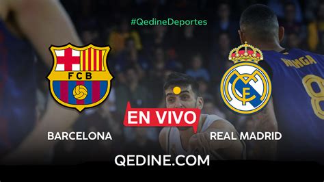 Real Madrid – Barcelona: horario, TV y dónde ver online la ...