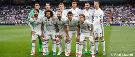 Real Madrid s starting line up for the Champions League ...