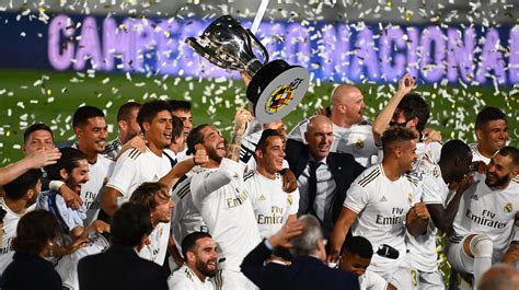 Real Madrid se corona campeón de la Liga Española por vez número 34 ...