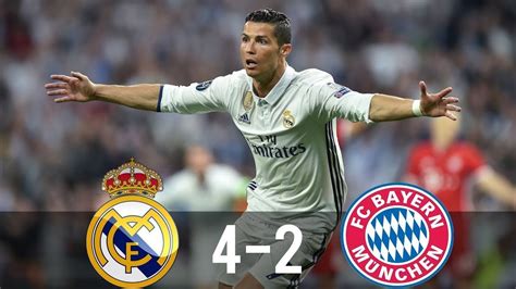 Real Madrid Vs Bayern Munich 4 2 All Goals Highlights Semi ...