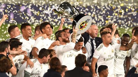 Real Madrid win 34th La Liga title   eDailySports