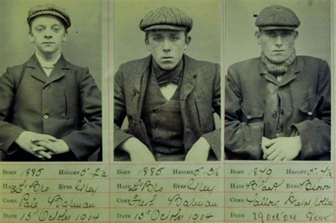 Real Peaky Blinders pictures unearthed in police archive ...