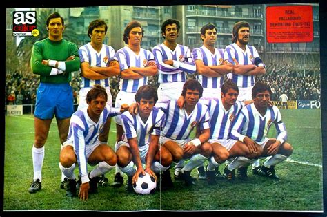 Real Valladolid of Spain team group in 1975 76. | Equipo ...