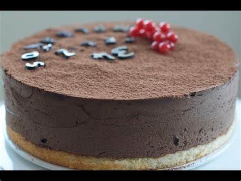 Receta de tarta mousse de chocolate y café irlandés   YouTube