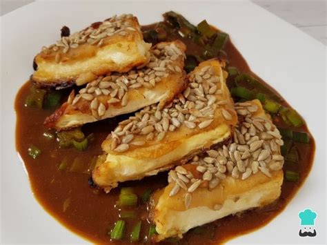 Receta de Tofu frito con salsa de soja | Receta en 2019 ...