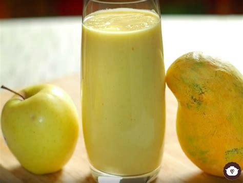 Receta Licuado de mango con manzana | CyC