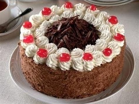 Receta: Torta Selva Negra Casera  Facil Y Deliciosa ...