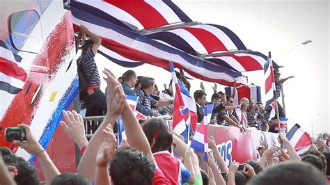 Recibimiento Selección Nacional de Fútbol a Costa Rica ...
