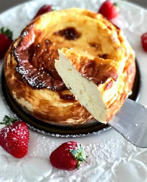 Recipe for Basque Cheesecake   Tarta de Queso