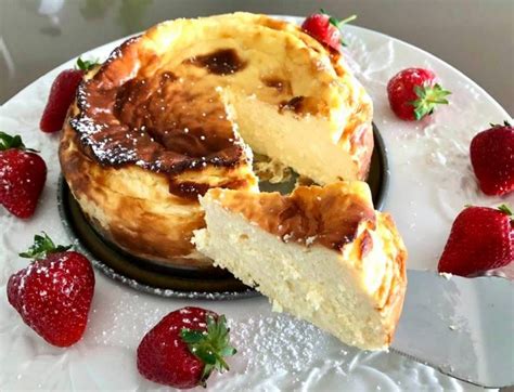 Recipe for Basque Cheesecake   Tarta de Queso