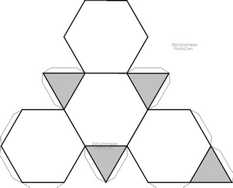 Recortables de figuras geométricas | Dibujos para cortar y ...