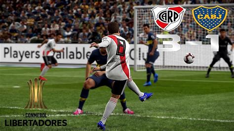 Recreación River Plate 3 1 Boca Juniors   Final Copa ...