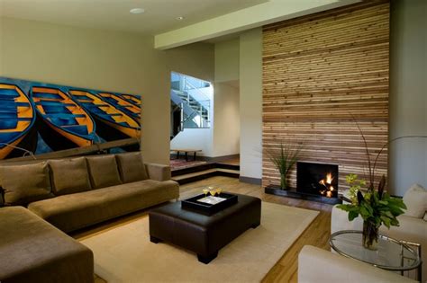 Rectangular Living Room Design