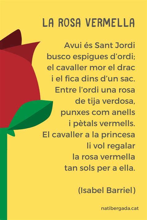 Recull de poemes de Sant Jordi I natibergada.cat