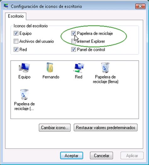 Recuperar papelera de reciclaje//Windows Vista//   Taringa!