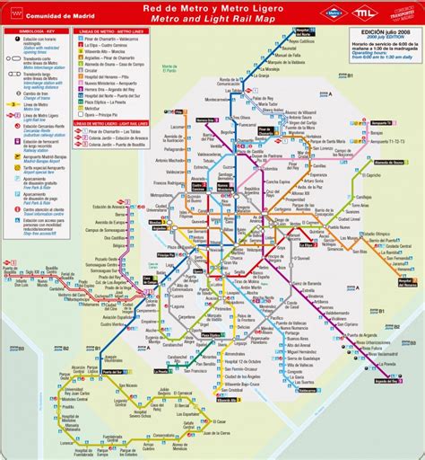 Red de Metro y Metro Ligero de Madrid | En Pozuelo